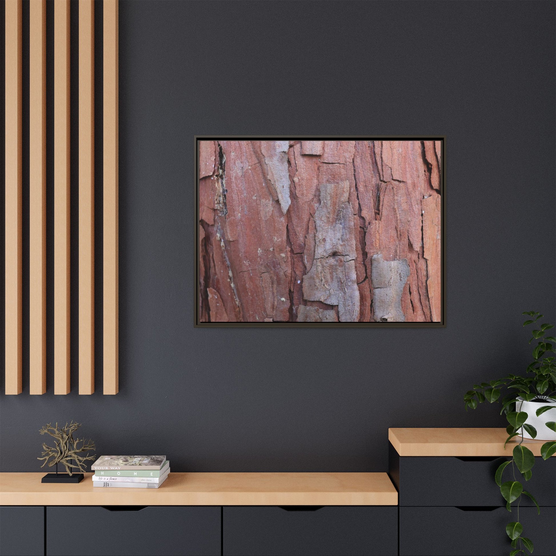 Peeling Bark - Unique Stretched Canvas Wall Art - Art By Earth