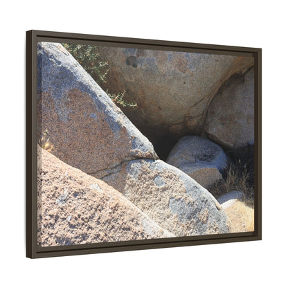 Boulder Shelter - Unique Stretched Canvas Wall Art
