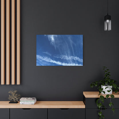 Sky's Poetry - Unique Frameless Canvas Wall Art - Art By Earth
