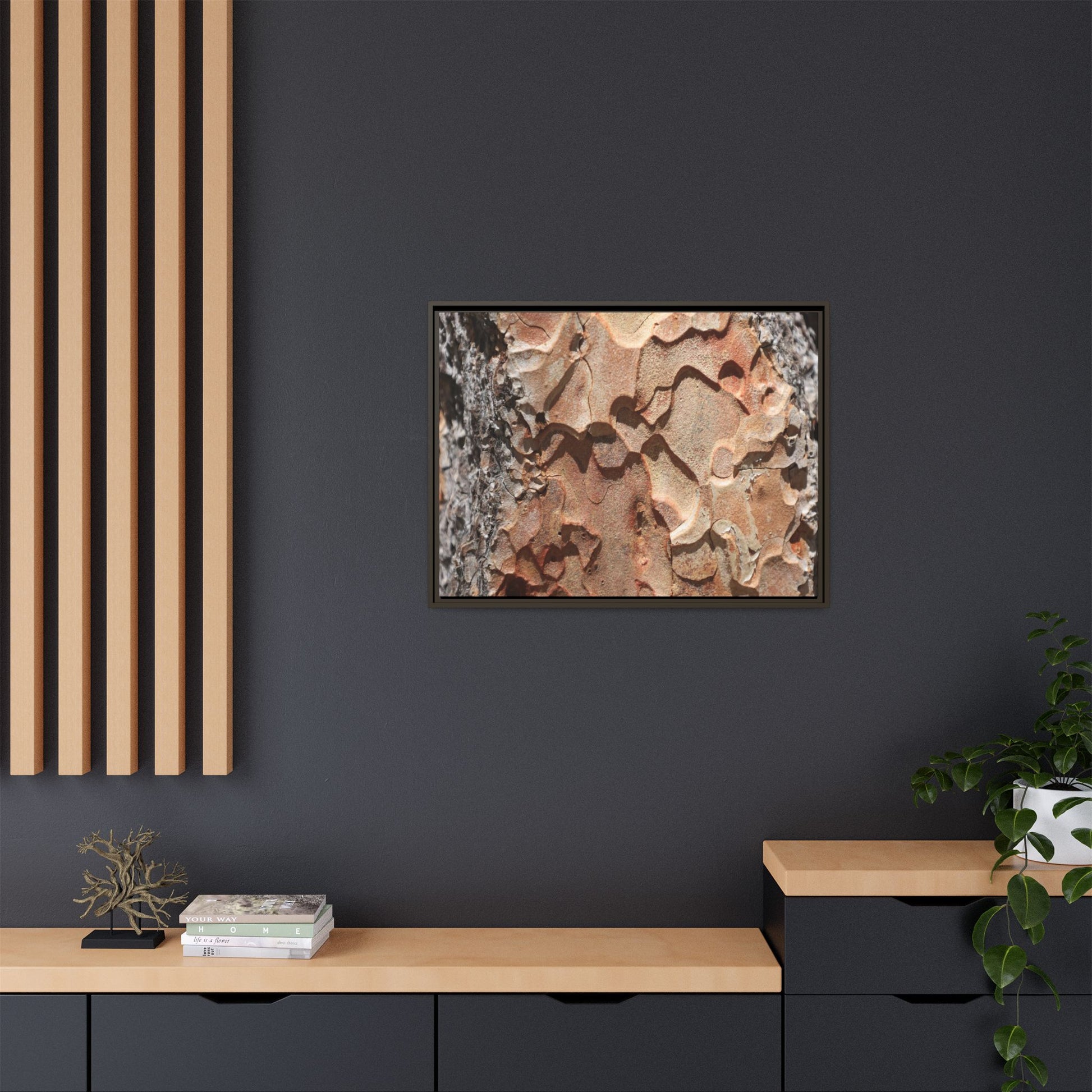 Rust and Stone - Unique Stretched Canvas Wall Art - Art By Earth
