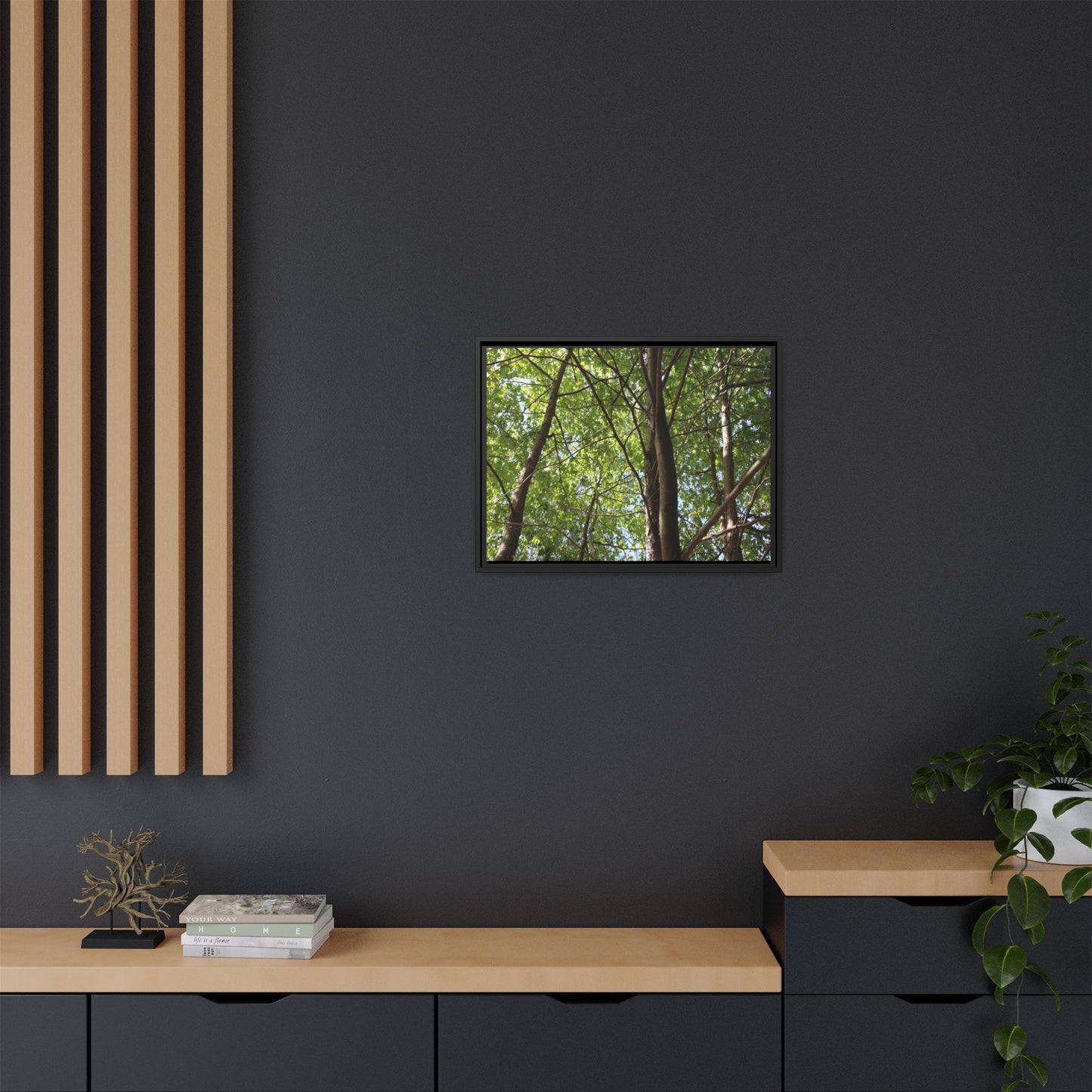 Forest Branches - Unique Stretched Canvas Wall Art