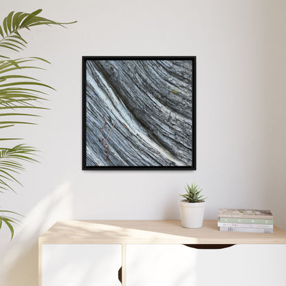 Time's Carved Path - Unique Stretched Canvas Wall Art - Art By Earth