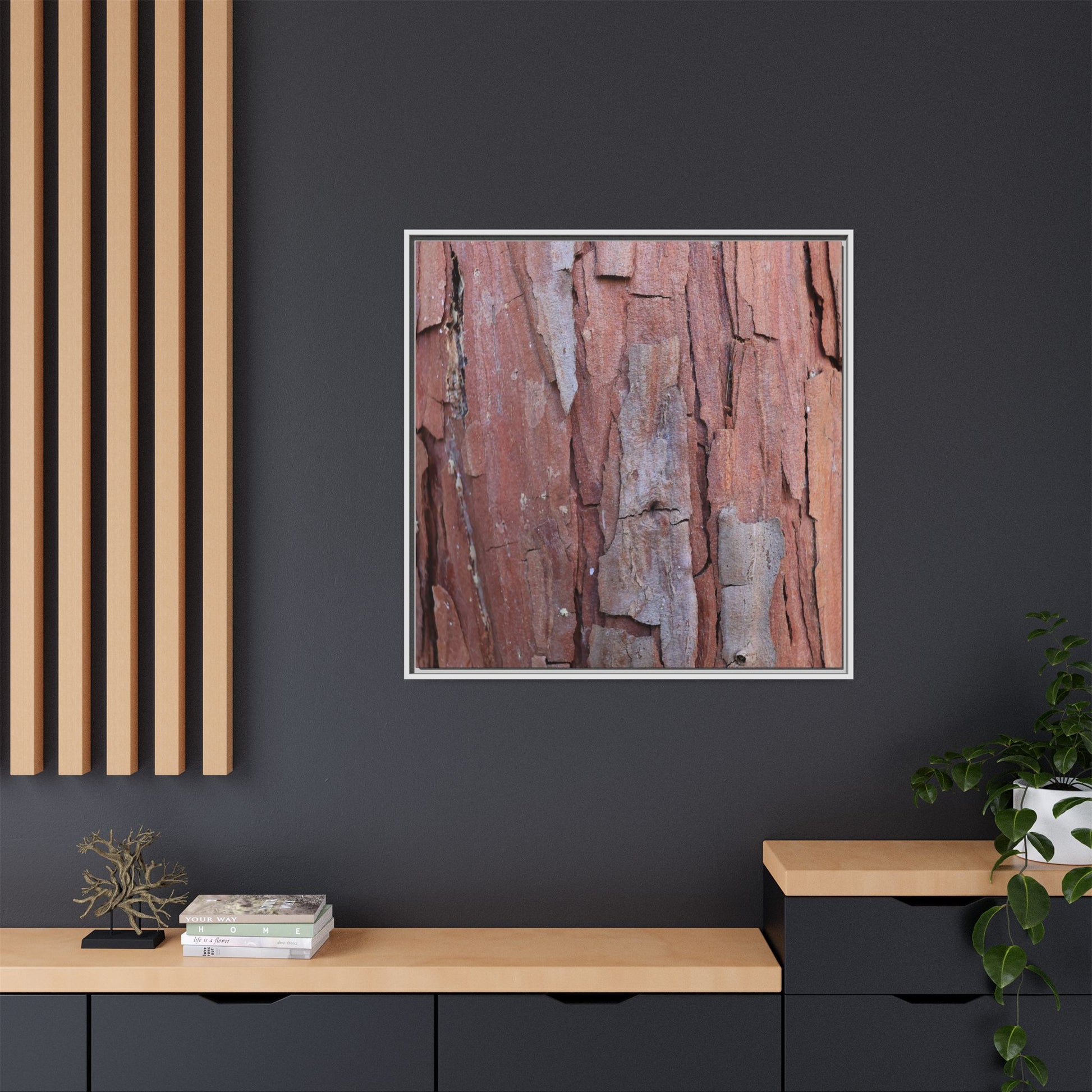 Peeling Bark - Unique Stretched Canvas Wall Art - Art By Earth