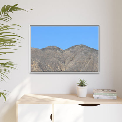 Arid Mountain Breath - Unique Stretched Canvas Wall Art - Art By Earth