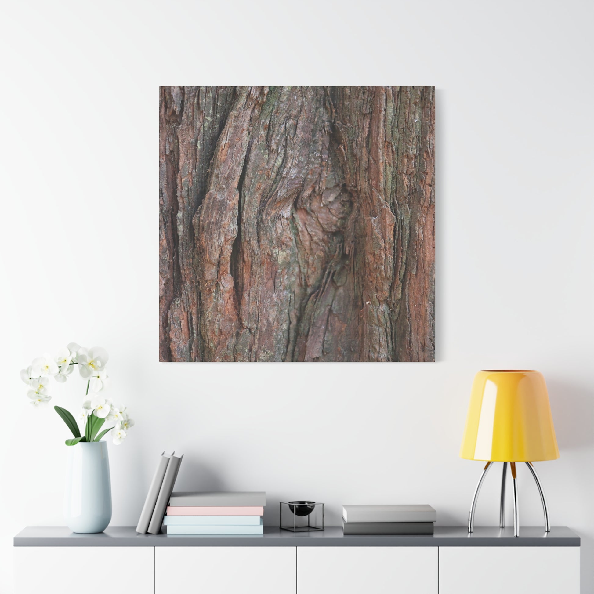 Rustic Embrace - Unique Frameless Canvas Wall Art - Art By Earth