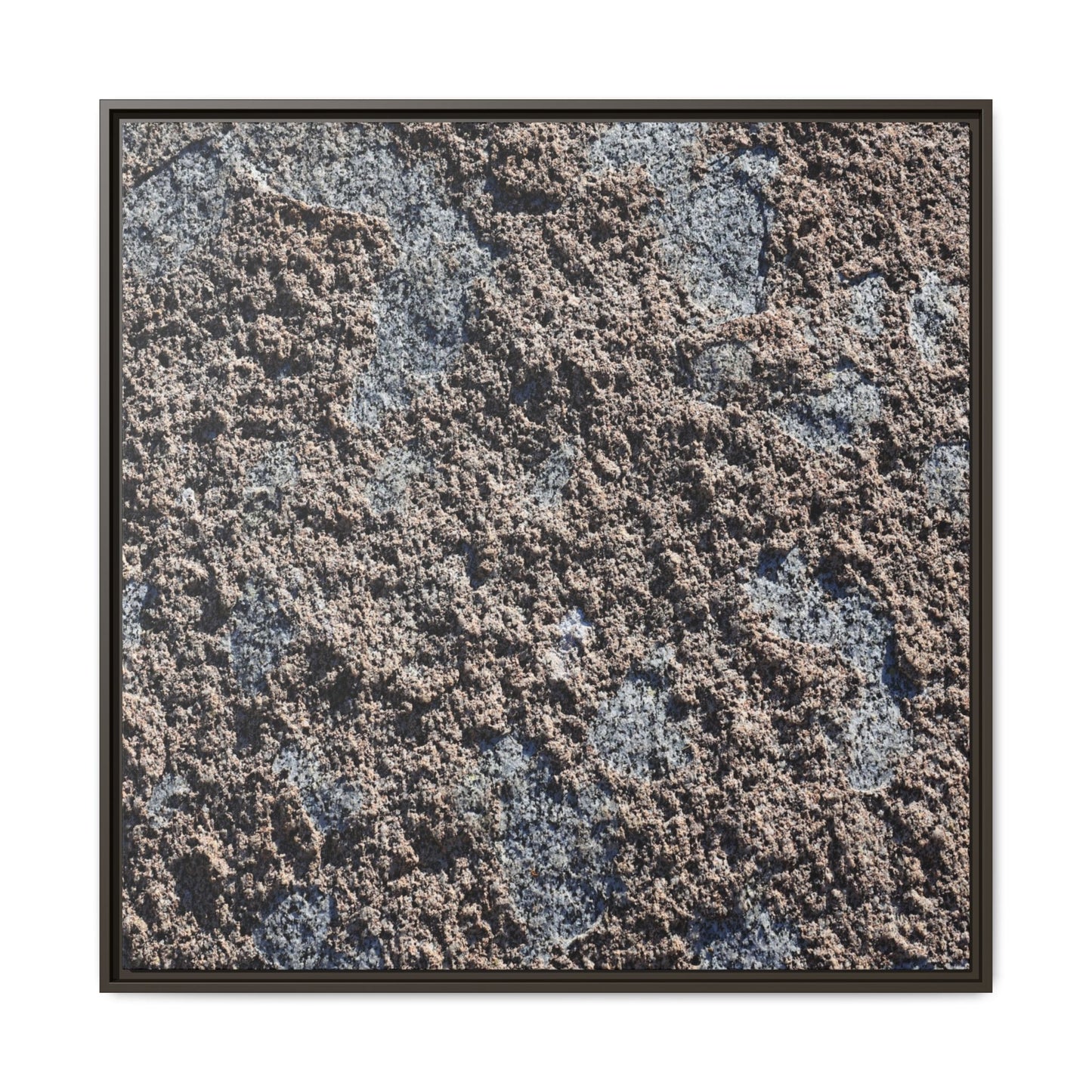 Textured Ground - Unique Stretched Canvas Wall Art