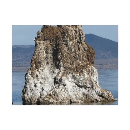 Monolith of Stillness - Unique Frameless Canvas Wall Art