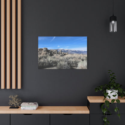 Echoes of Solitude - Unique Frameless Canvas Wall Art