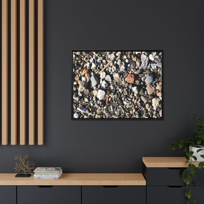 Stones and Soil - Unique Stretched Canvas Wall Art