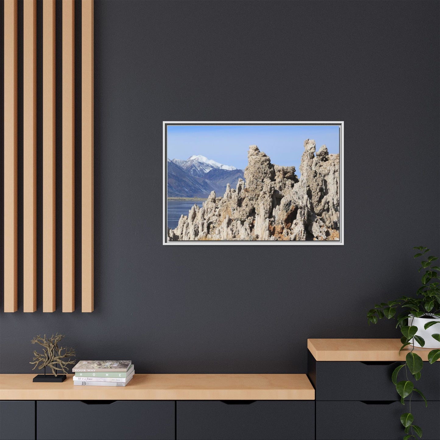 Mono Lake Tufa - Unique Stretched Canvas Wall Art