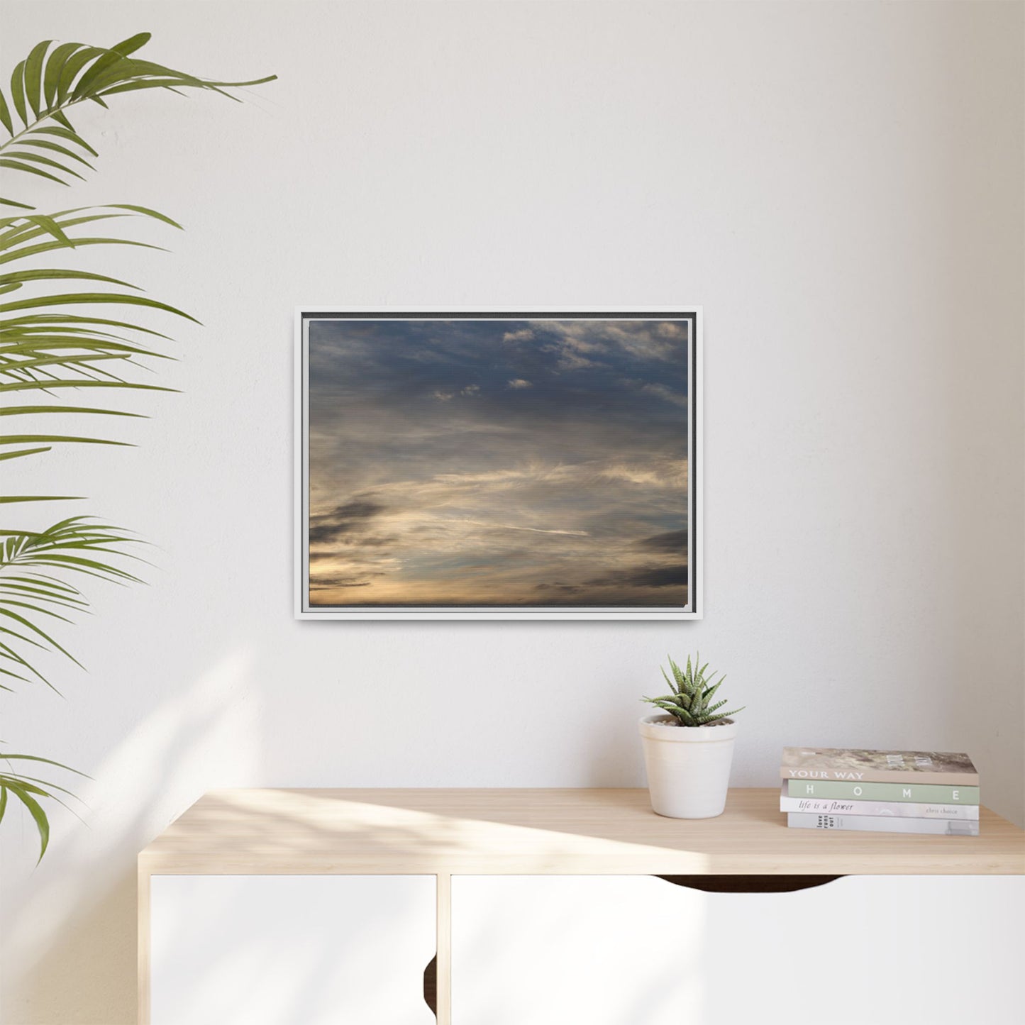 Clouded Thoughts - Unique Stretched Canvas Wall Art - Art By Earth