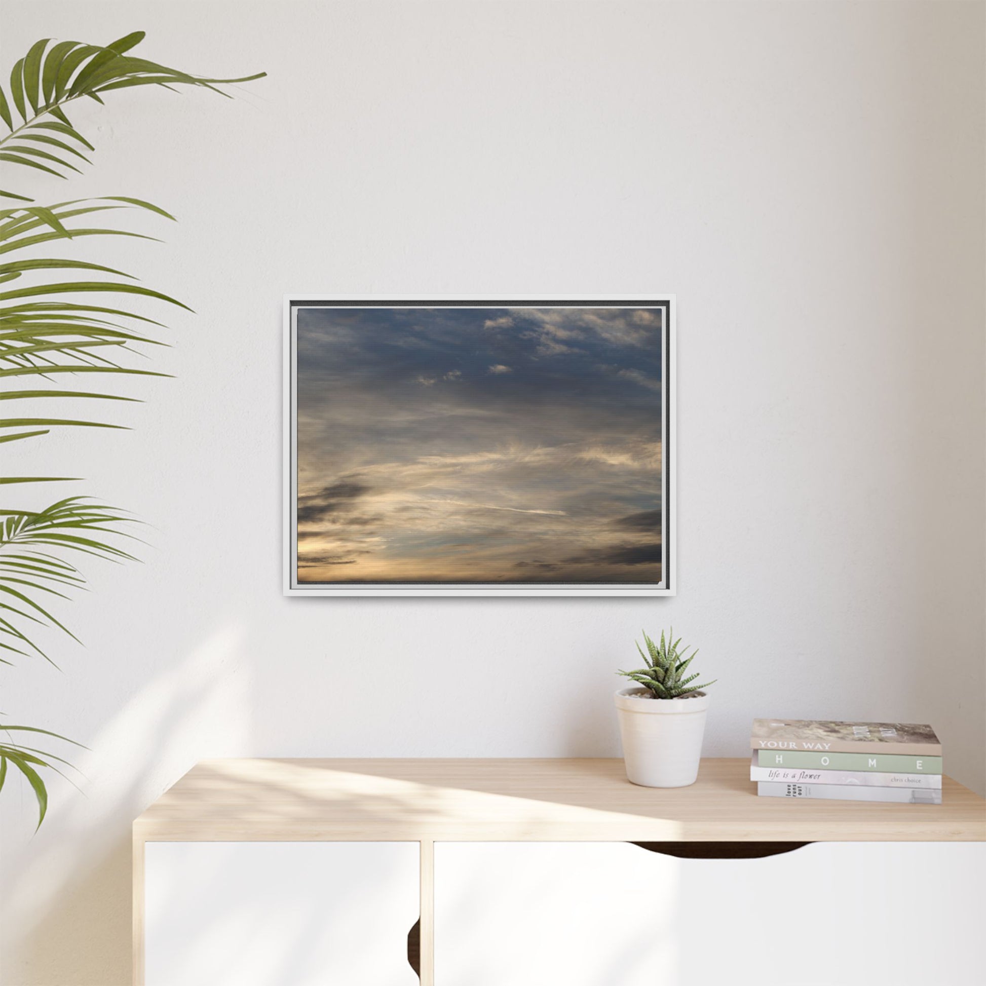 Clouded Thoughts - Unique Stretched Canvas Wall Art - Art By Earth