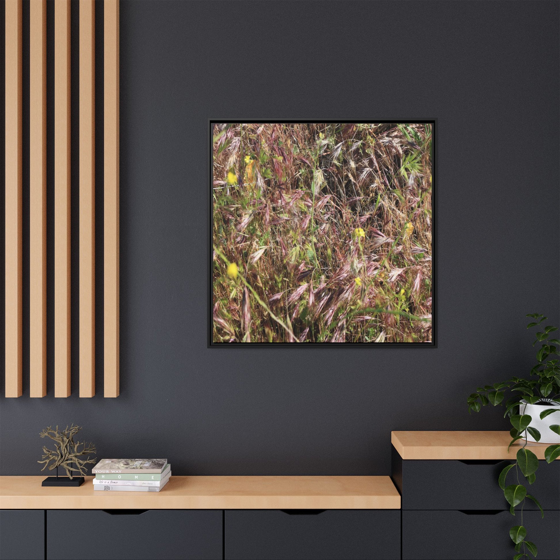 Autumn Meadow - Unique Stretched Canvas Wall Art - Art By Earth