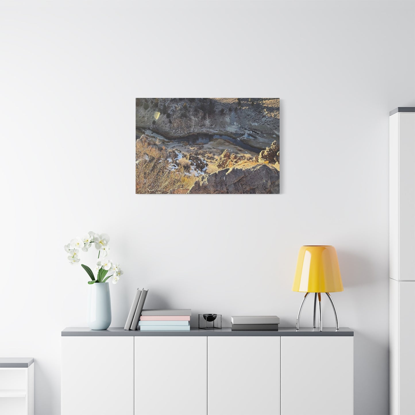 Canyon's Breath - Unique Frameless Canvas Wall Art