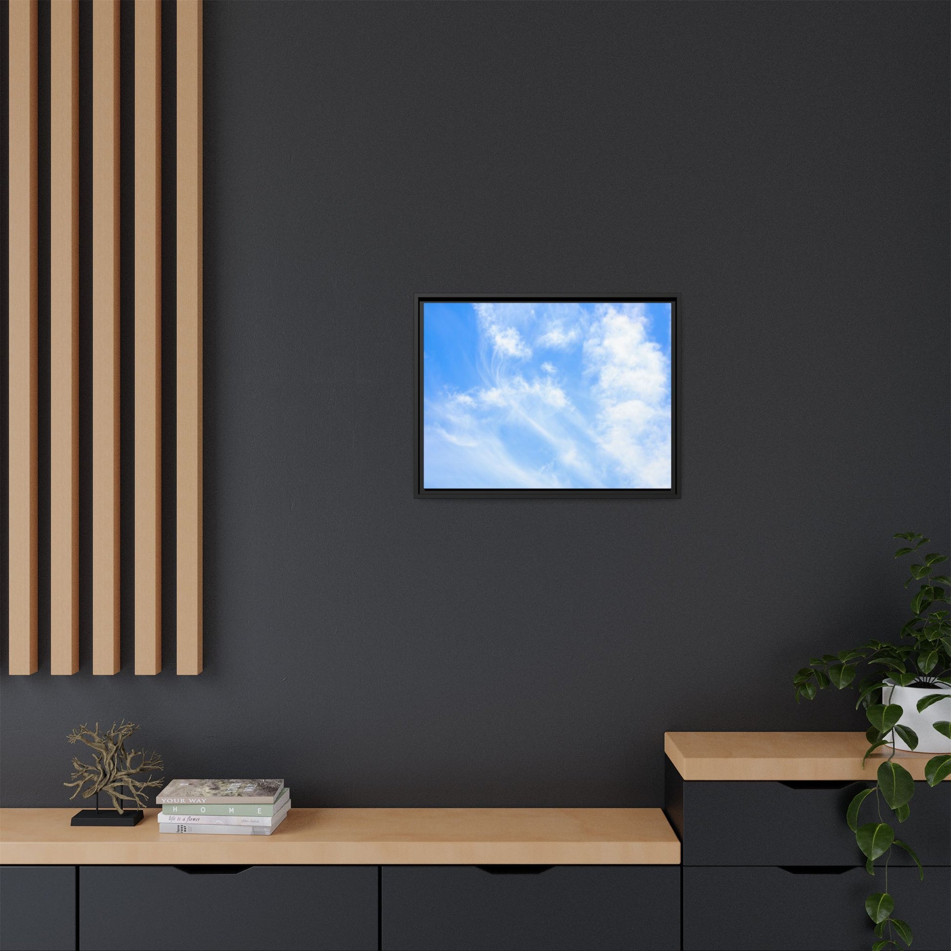 Azure Dreaming - Unique Stretched Canvas Wall Art - Art By Earth