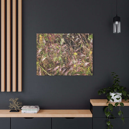 Autumn Wildflower Meadow in Transition - Unique Frameless Canvas Wall Art - Art By Earth