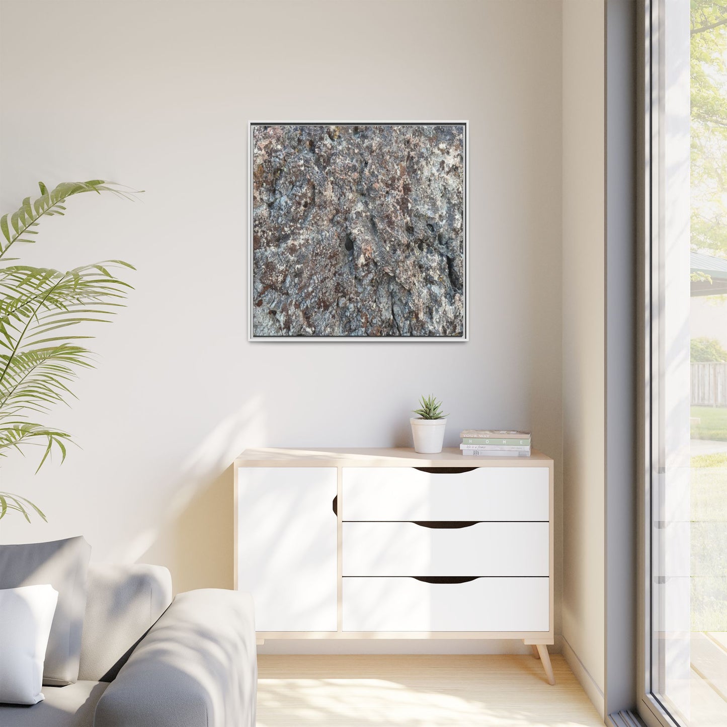 Stone's Memory - Unique Stretched Canvas Wall Art