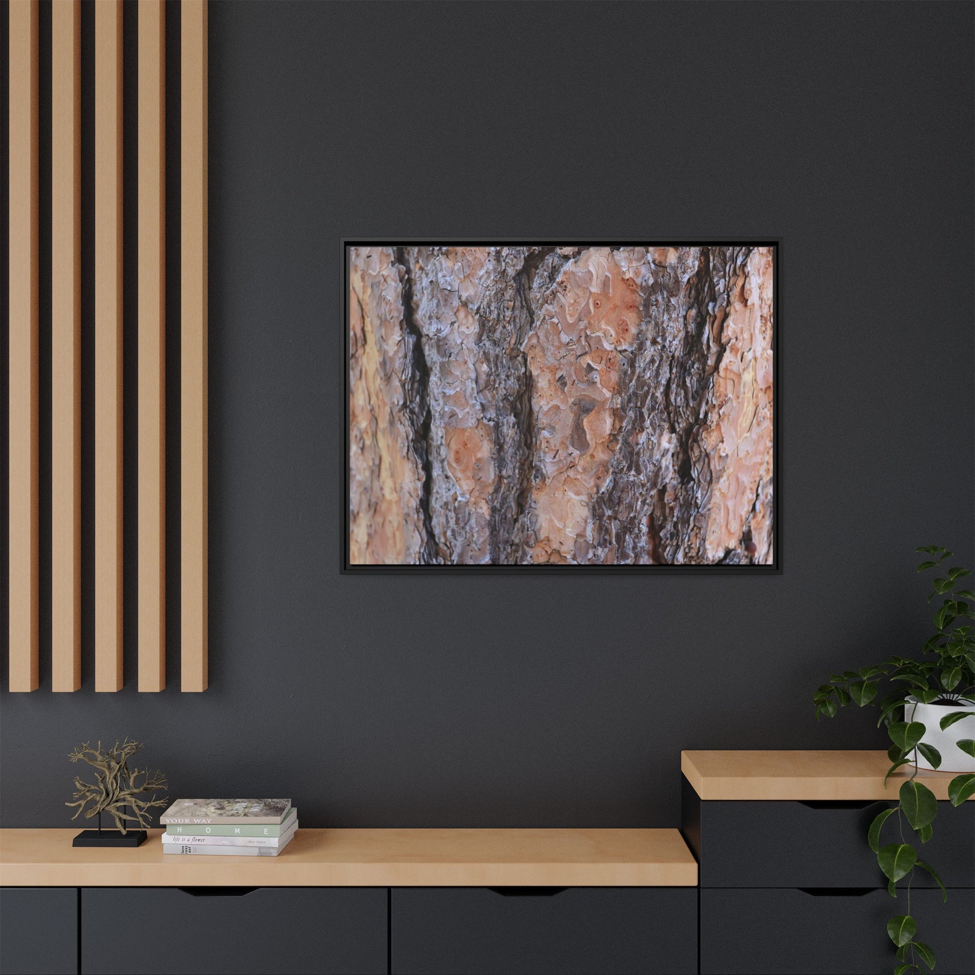 Earthy Embrace - Unique Stretched Canvas Wall Art - Art By Earth