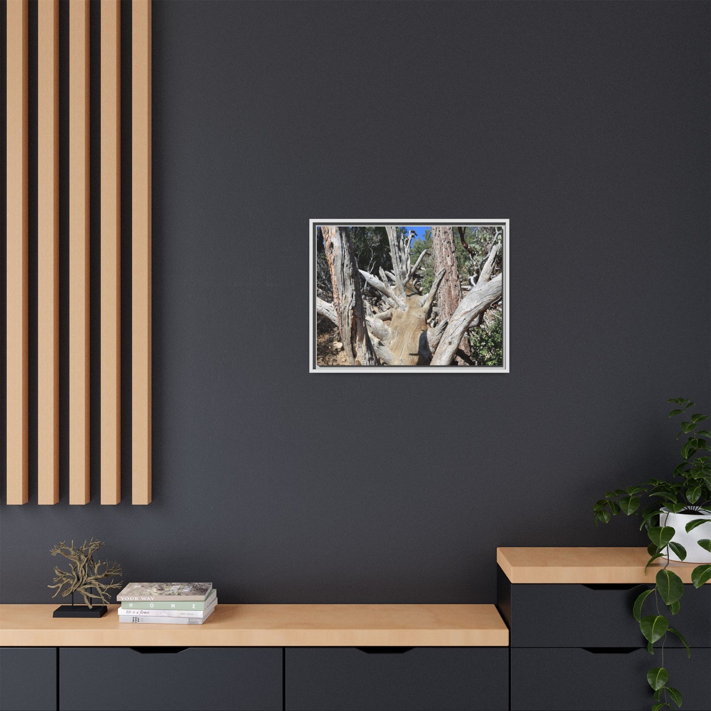 Forest Sentinels - Unique Stretched Canvas Wall Art