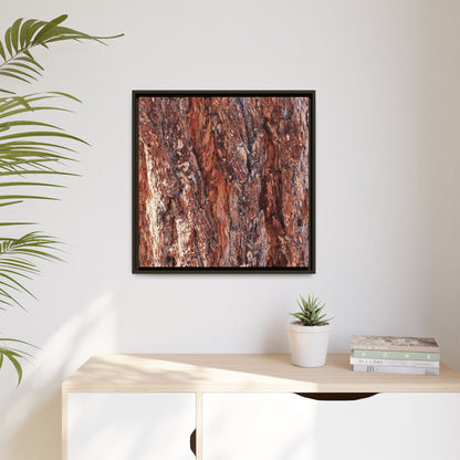 Wooden Mosaic - Unique Stretched Canvas Wall Art