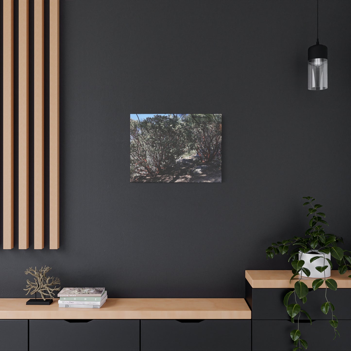 Desert Blooms - Unique Frameless Canvas Wall Art