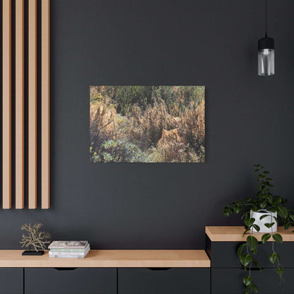 Sagebrush Desert Landscape - Unique Frameless Canvas Wall Art - Art By Earth