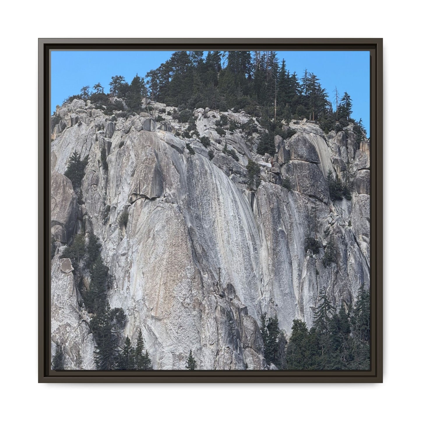 Granite Monument - Unique Stretched Canvas Wall Art - Art By Earth