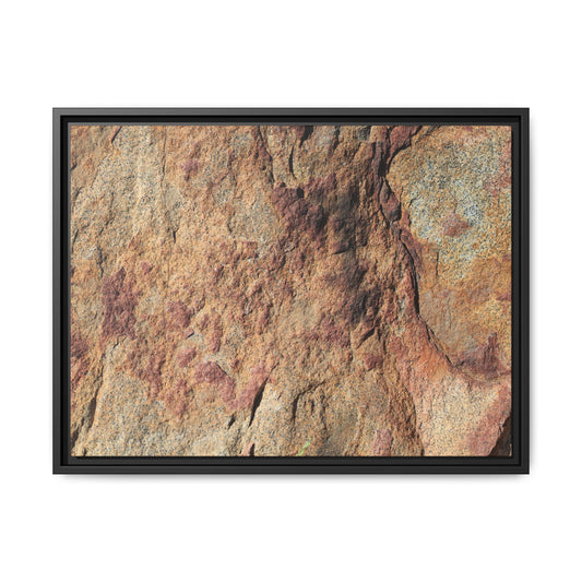Russet Stone - Unique Stretched Canvas Wall Art - Art By Earth