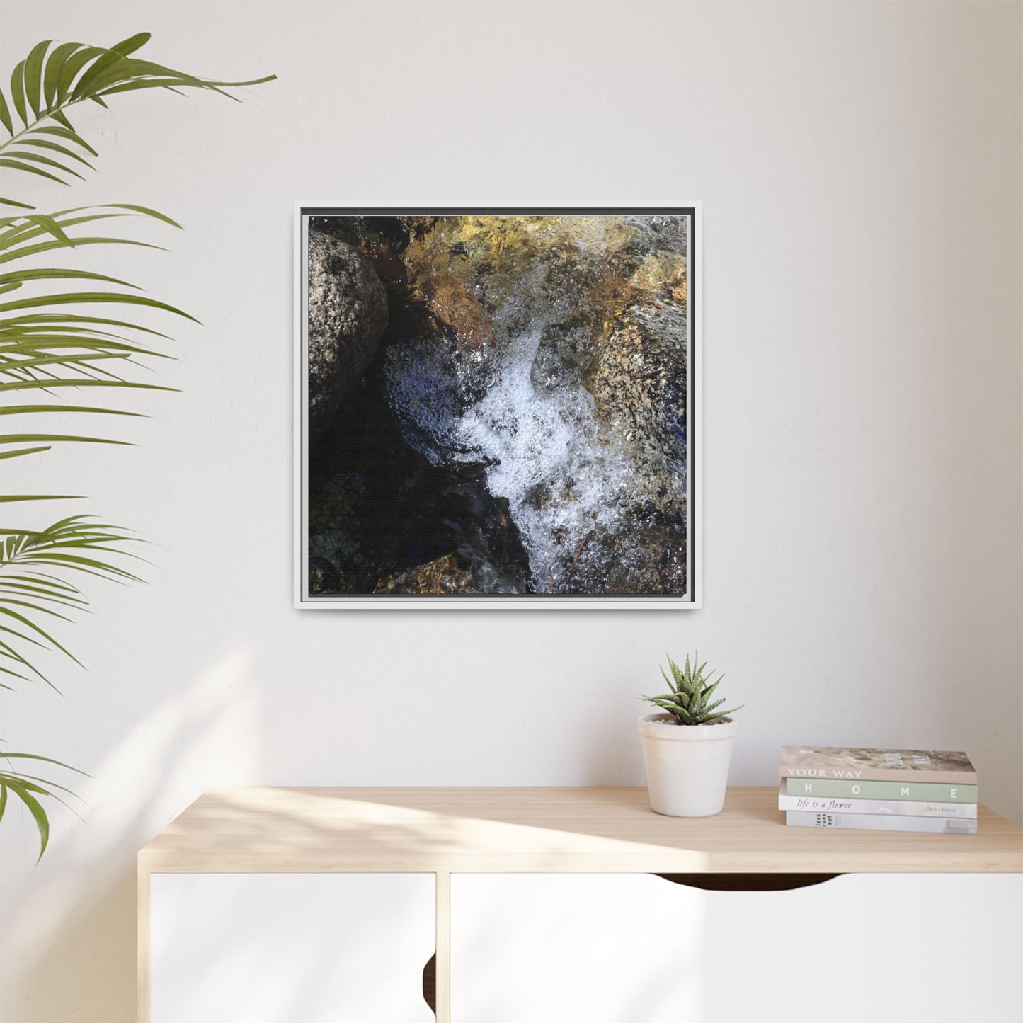 Nature's Turbulence - Unique Stretched Canvas Wall Art - Art By Earth