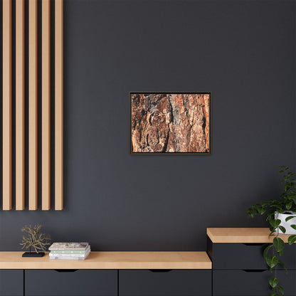 Nature's Rugged Canvas - Unique Stretched Canvas Wall Art