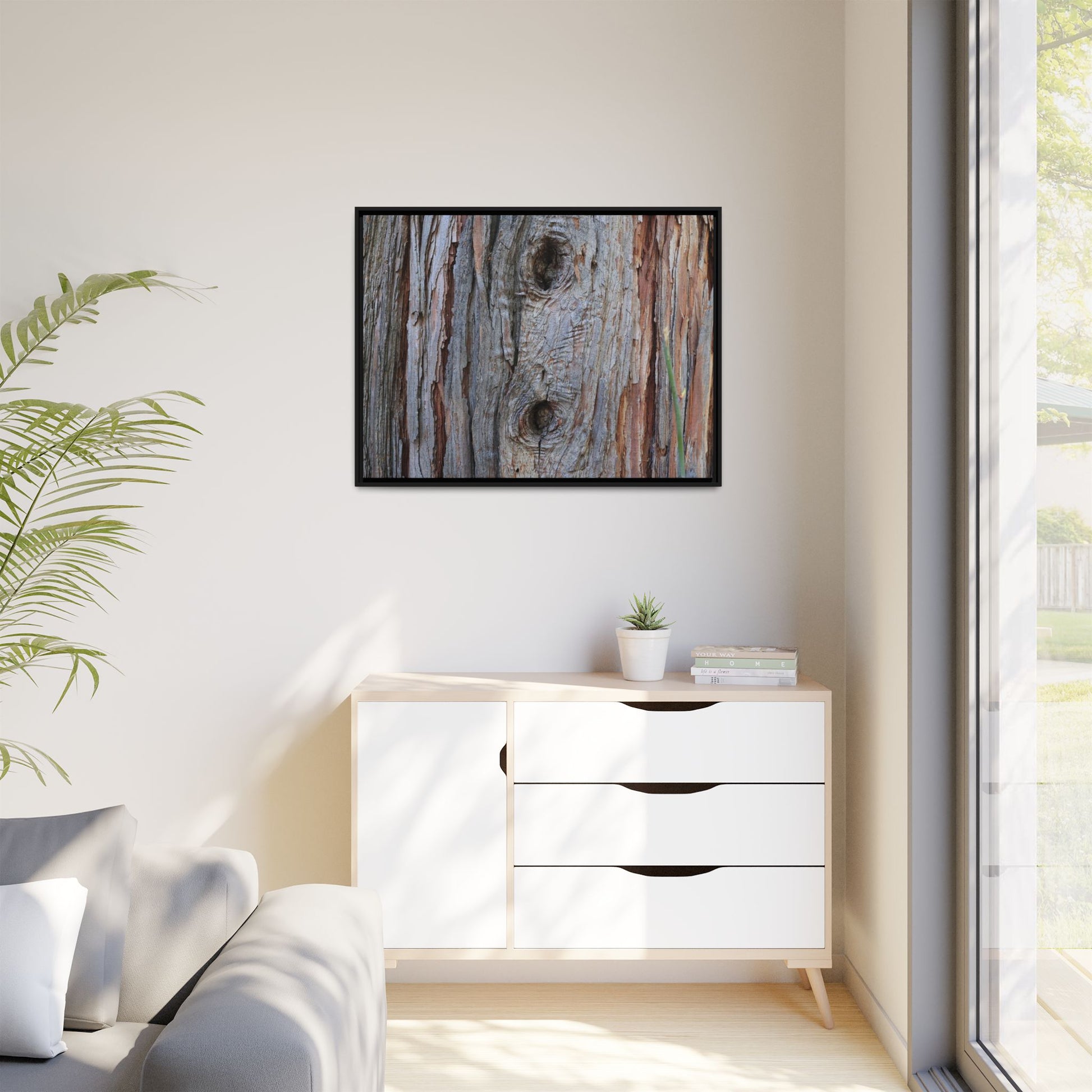 Knotty Nature - Unique Stretched Canvas Wall Art - Art By Earth