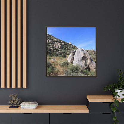 Ancient Stone Guardian - Unique Stretched Canvas Wall Art - Art By Earth