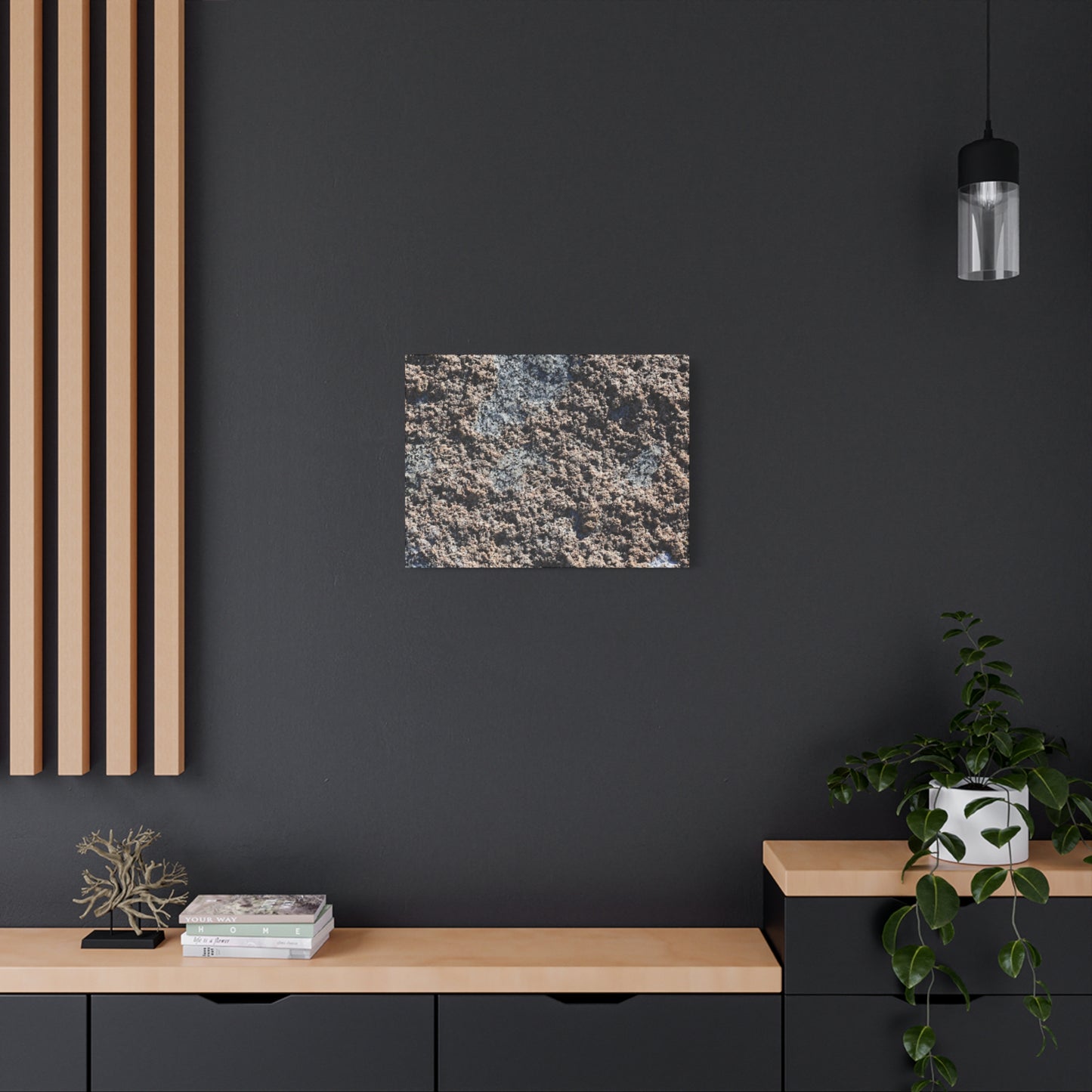 Earth's Texture - Unique Frameless Canvas Wall Art