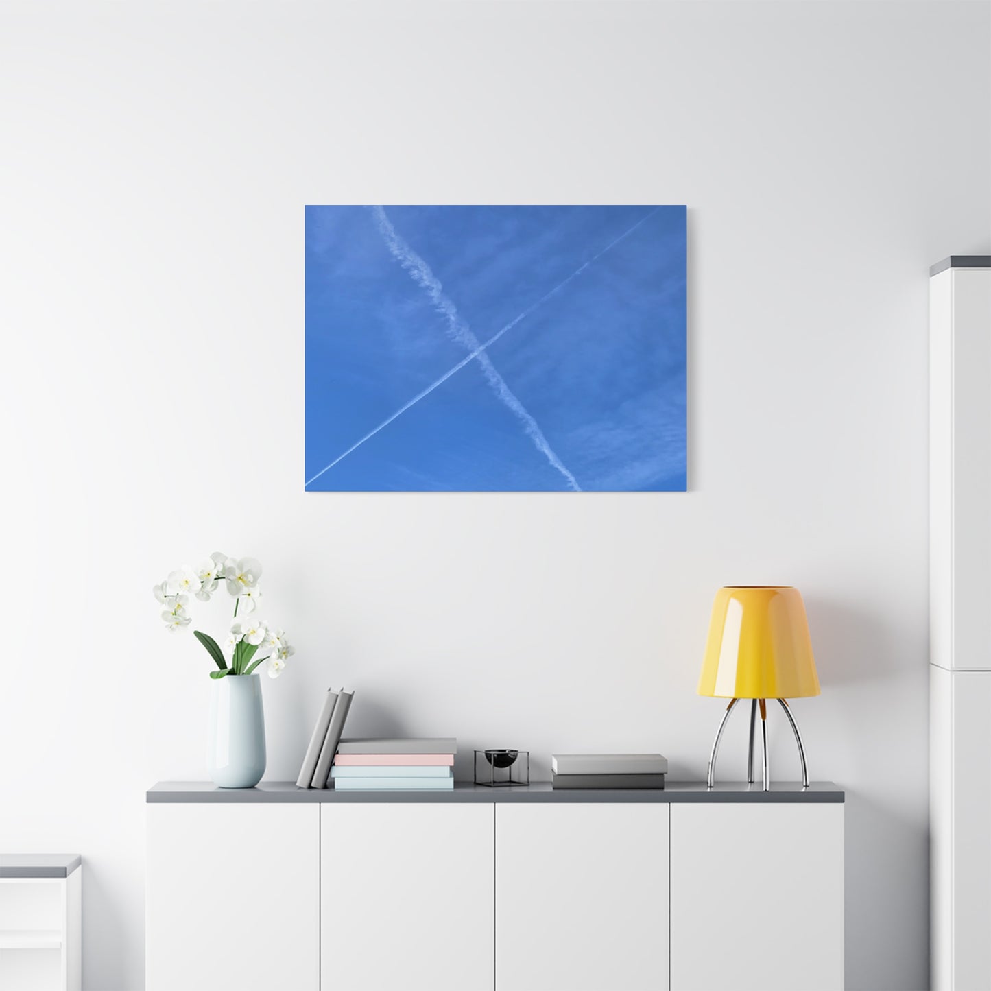 Crossing Paths - Unique Frameless Canvas Wall Art - Art By Earth