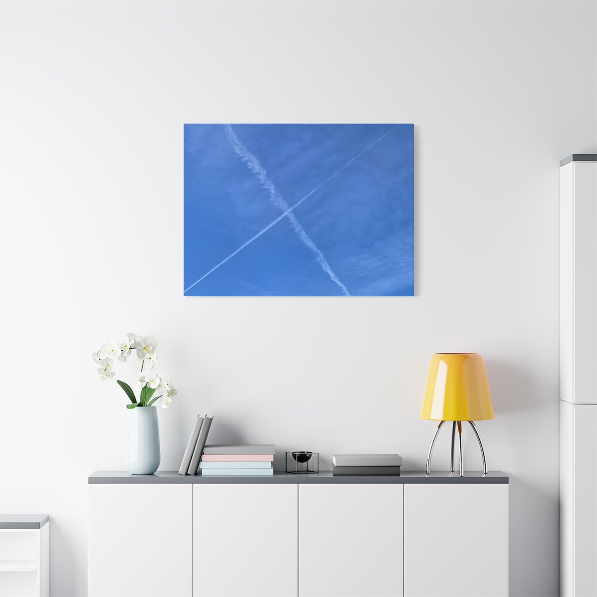 Crossing Paths - Unique Frameless Canvas Wall Art - Art By Earth