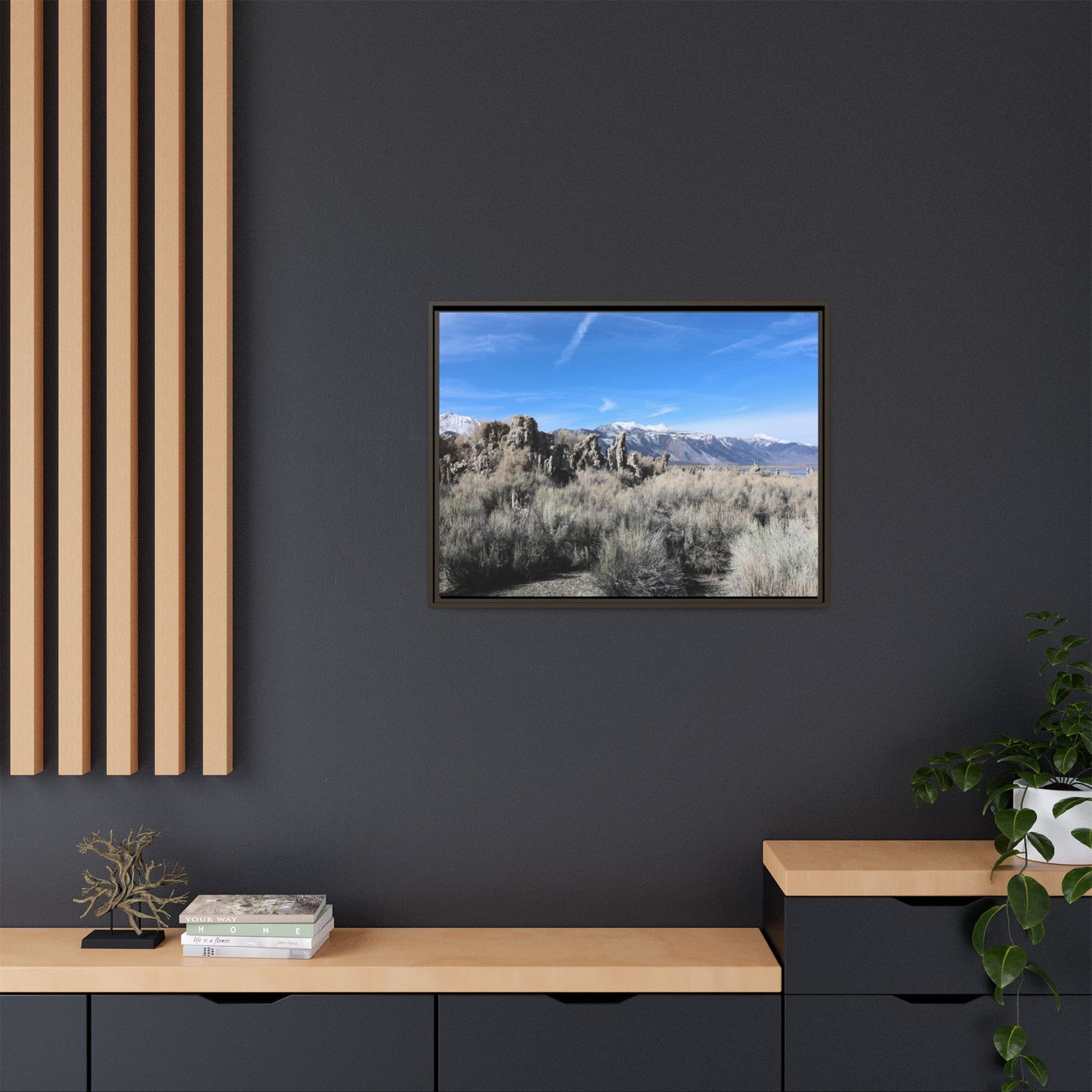 Whispers of the Sagebrush Steppe - Unique Stretched Canvas Wall Art