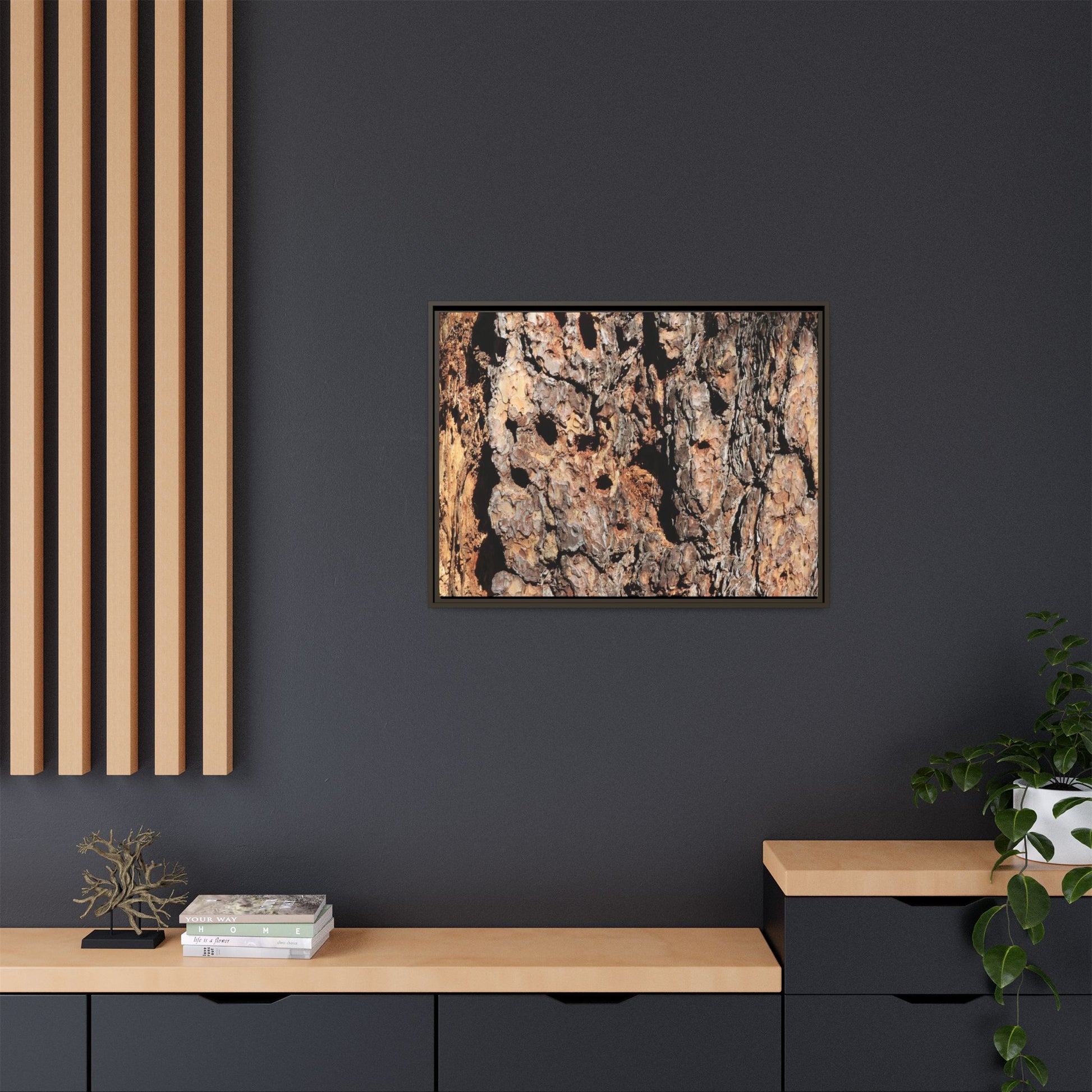 Rugged Rhythms - Unique Stretched Canvas Wall Art - Art By Earth