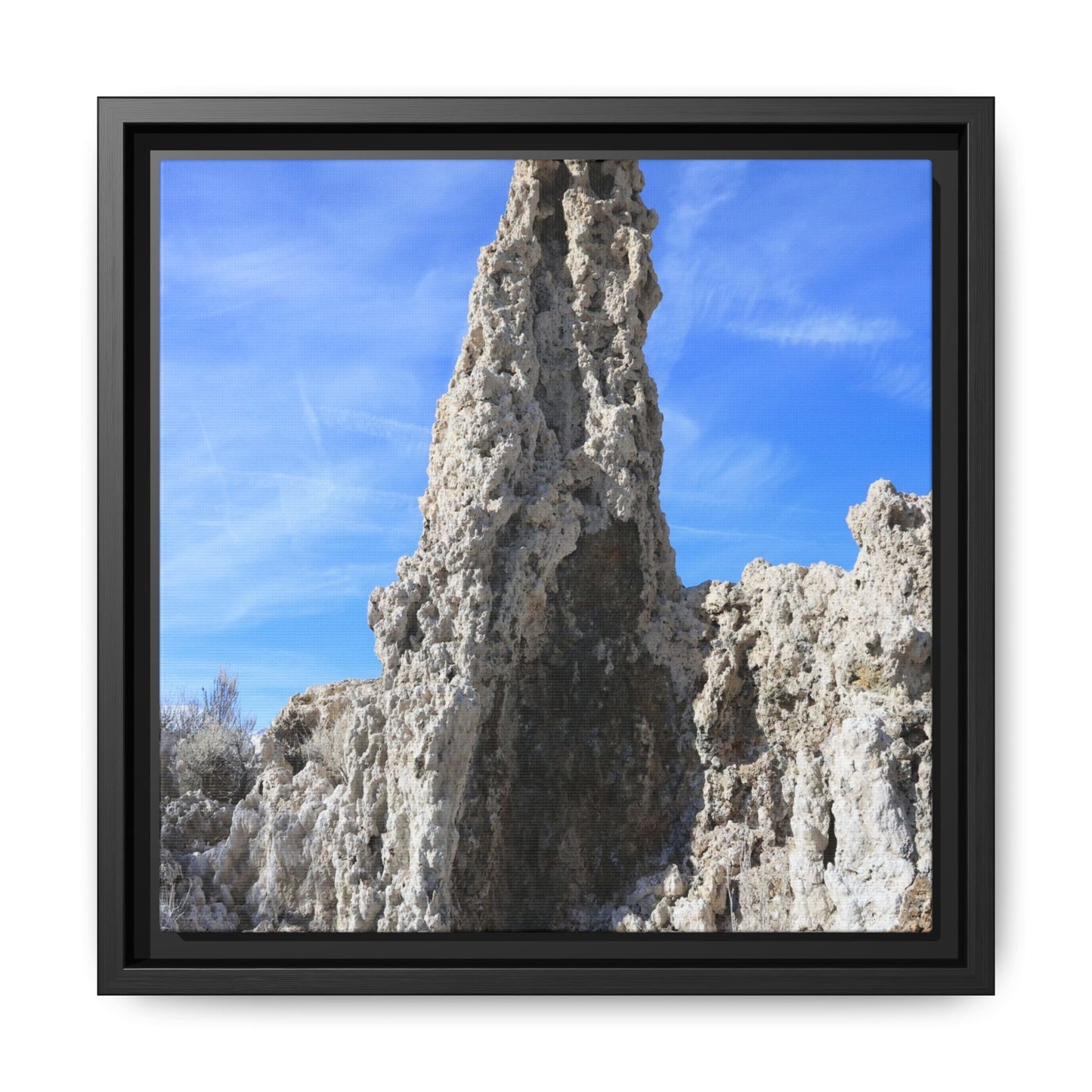 Sentinel of Stone - Unique Stretched Canvas Wall Art