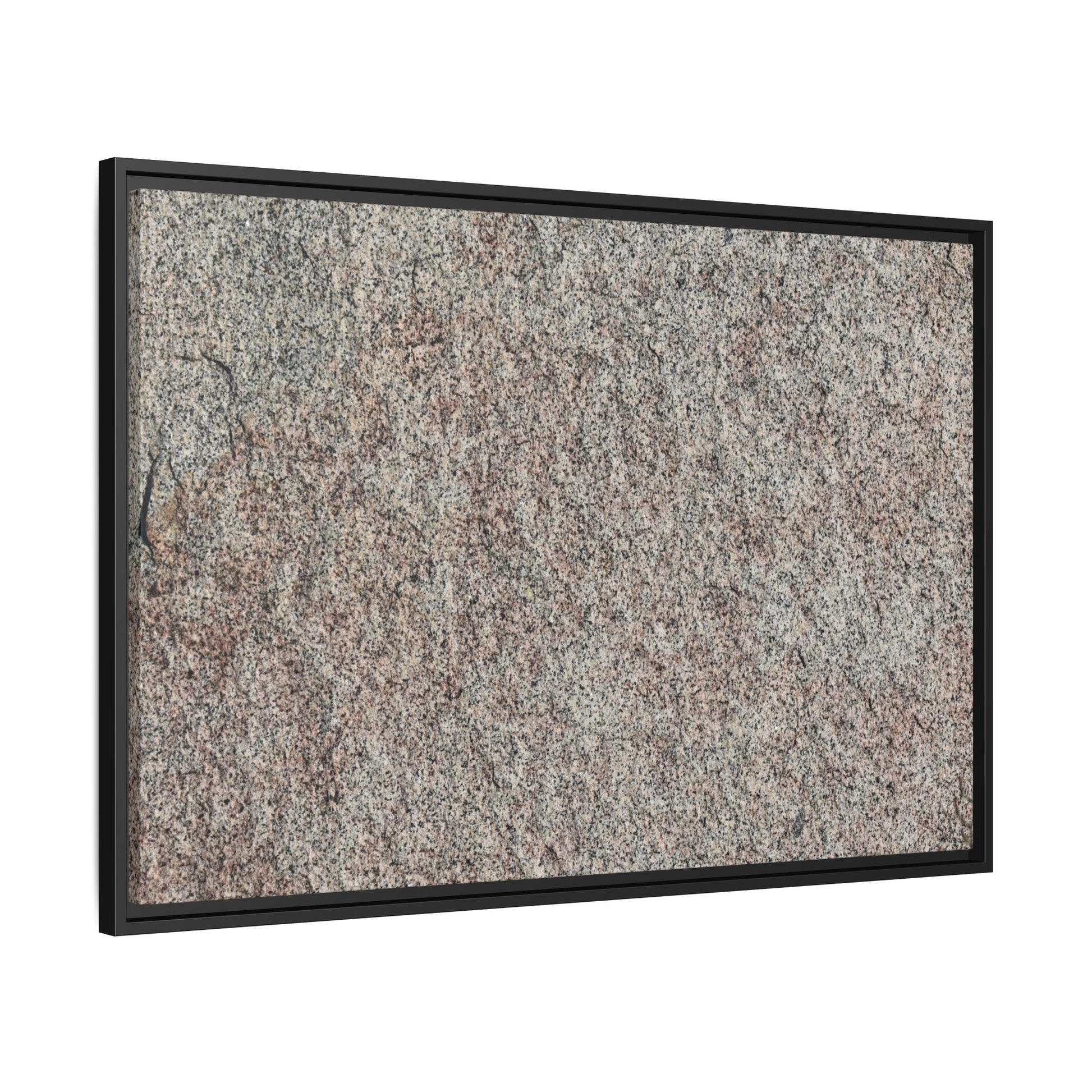 Granular Whispers - Unique Stretched Canvas Wall Art - Art By Earth