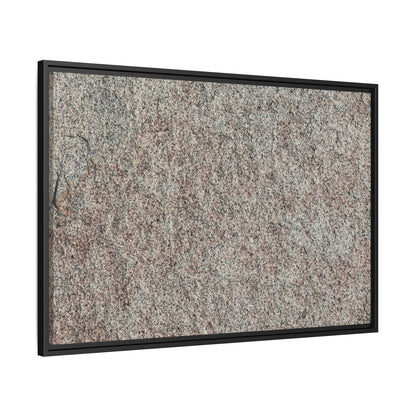 Granular Whispers - Unique Stretched Canvas Wall Art - Art By Earth