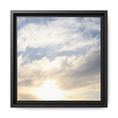 Sky's Ethereal Whisper - Unique Stretched Canvas Wall Art - Art By Earth