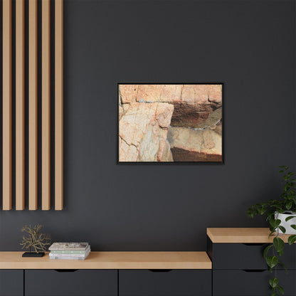 Fractured Stone - Unique Stretched Canvas Wall Art - Art By Earth