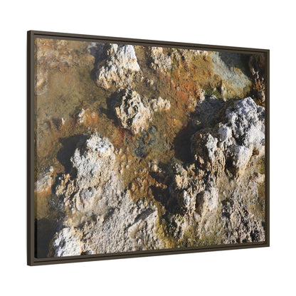 Textural Metamorphosis - Unique Stretched Canvas Wall Art