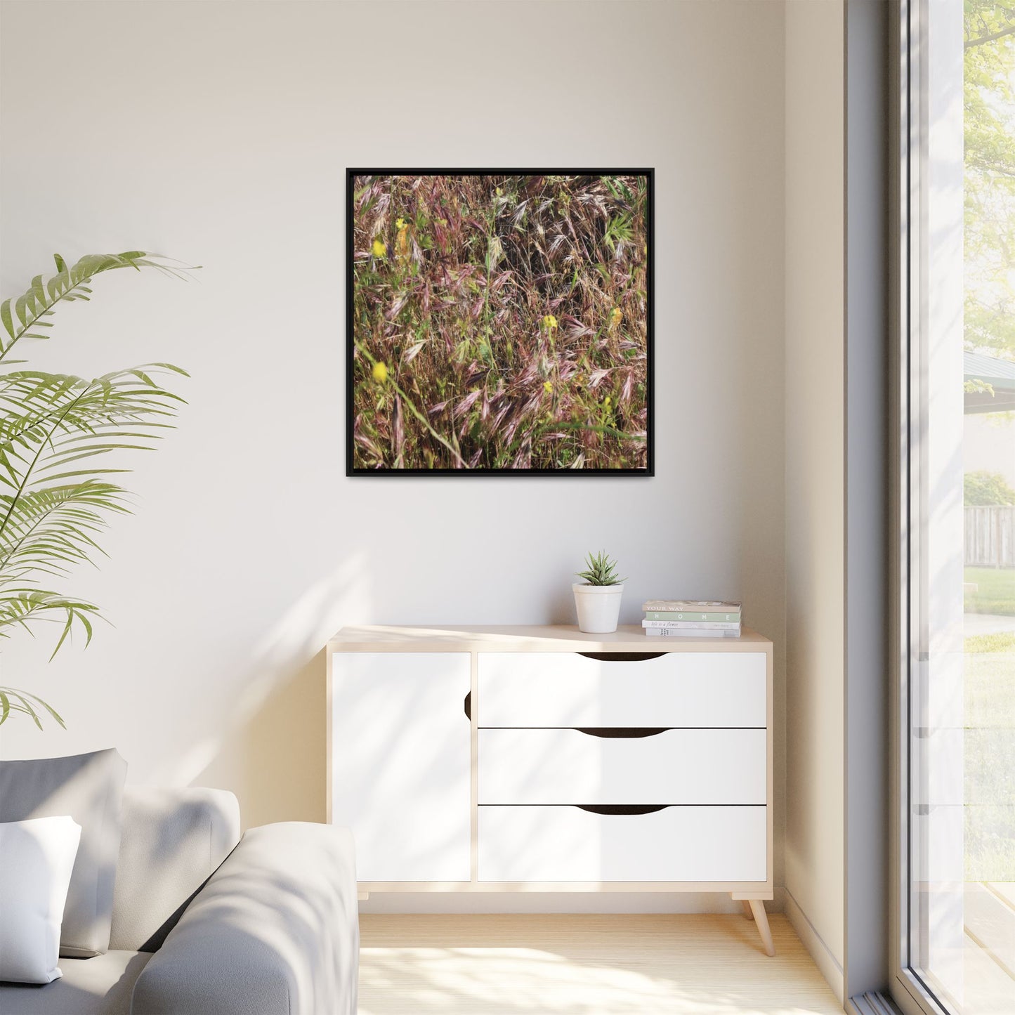 Autumn Meadow - Unique Stretched Canvas Wall Art - Art By Earth