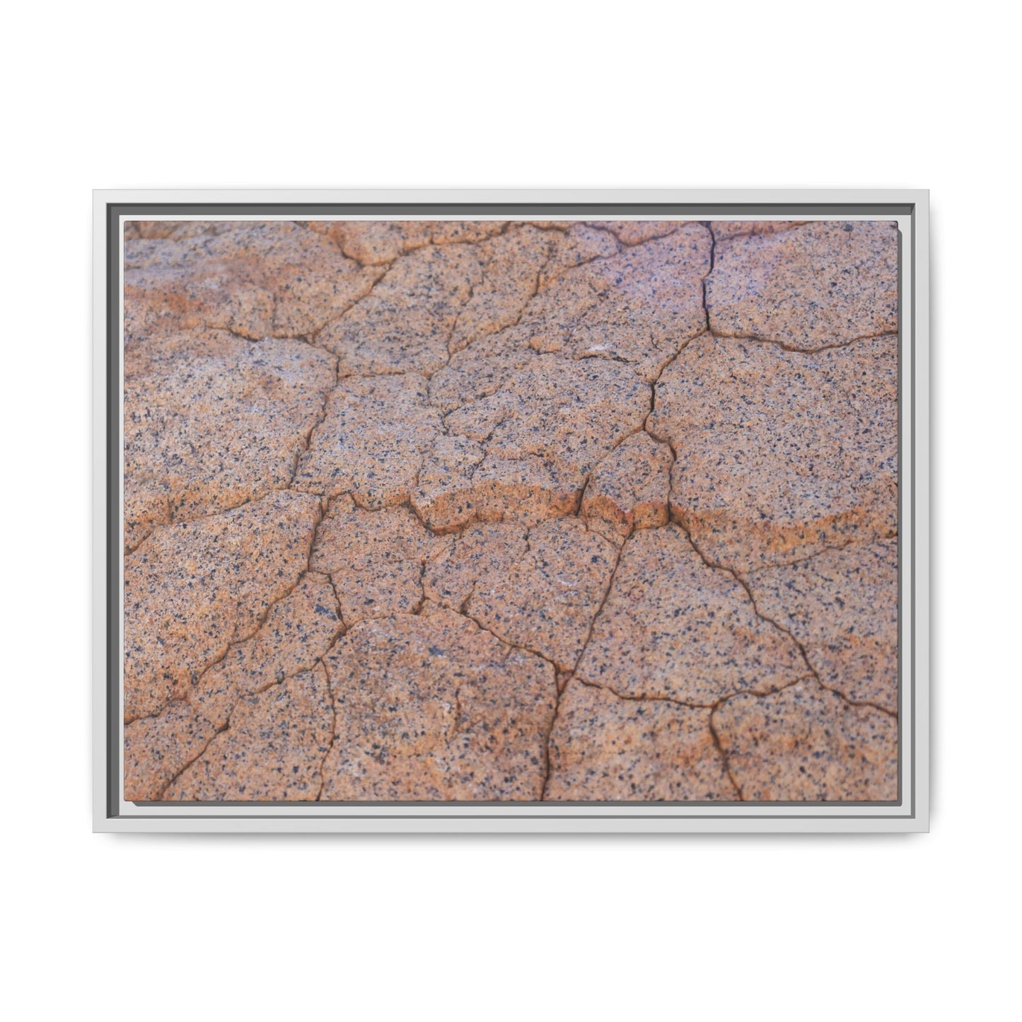 Fragmented Earth - Unique Stretched Canvas Wall Art - Art By Earth