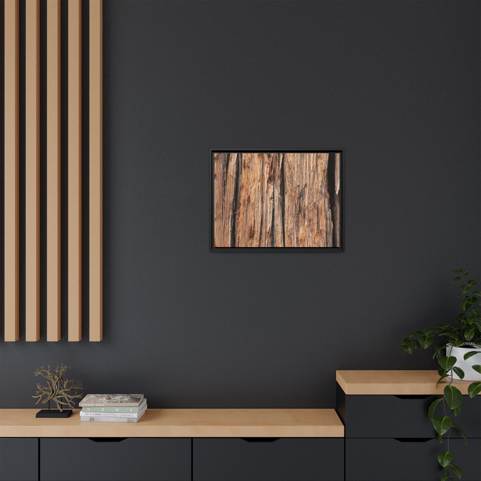 Timber Echoes - Unique Stretched Canvas Wall Art - Art By Earth