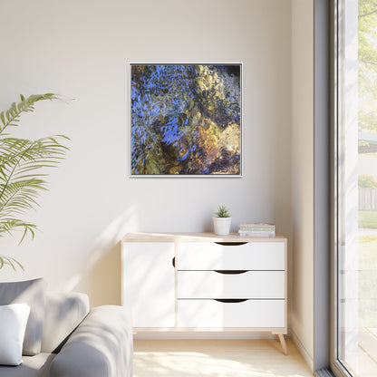 Aquatic Kaleidoscope - Unique Stretched Canvas Wall Art - Art By Earth