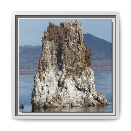 Tufa Tower Reflection - Unique Stretched Canvas Wall Art