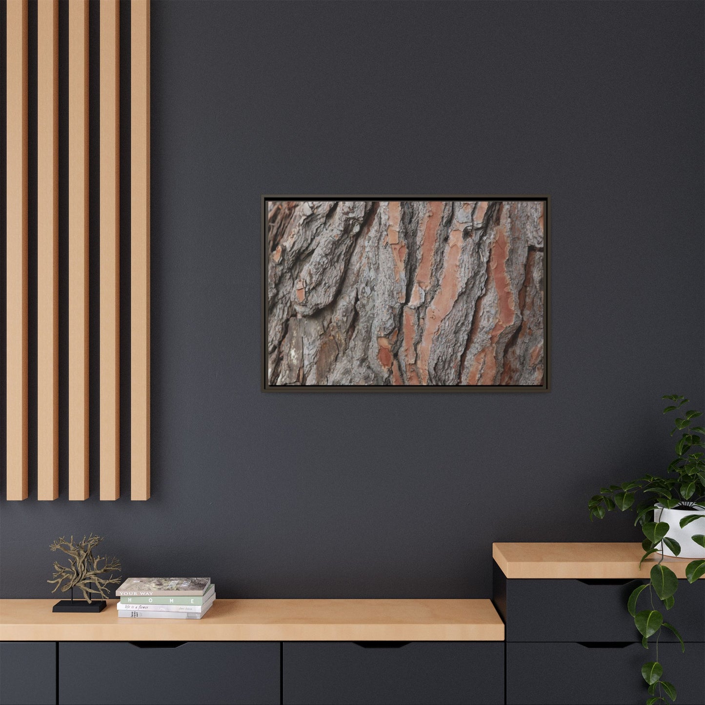 Woodland Layers - Unique Stretched Canvas Wall Art - Art By Earth