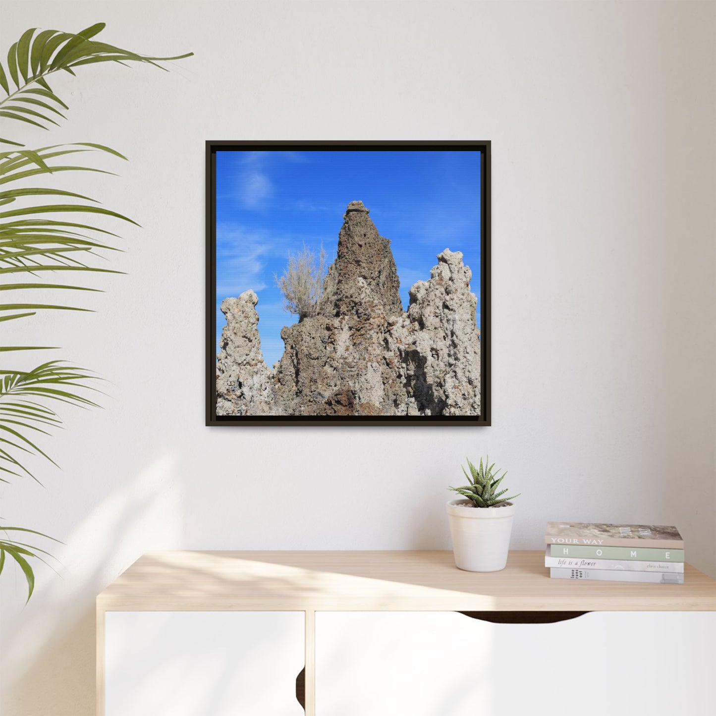 Silent Sentinels - Unique Stretched Canvas Wall Art